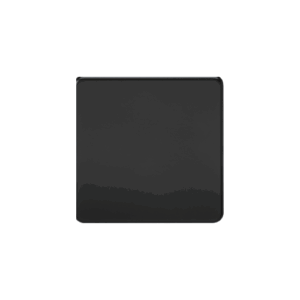 ML Accessories - Knightsbridge Screwless Matt Black 1G Blanking Plate (SF8350MB)