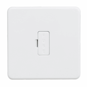 ML Accessories - Knightsbridge Matt White 13A Fused Spur Unit (SF6000MW)