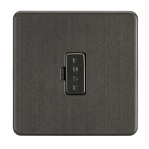 ML Accessories - Knightsbridge Smoked Bronze 13A Fused Spur Unit (SF6000SB)