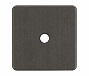 ML Accessories - Knightsbridge Smoked Bronze 20A Flex Outlet Plate (SF8342SB)