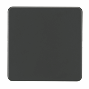 ML Accessories - Knightsbridge Anthracite 1G Blanking Plate (SF8350AT)