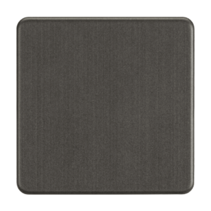 ML Accessories - Knightsbridge Smoked Bronze 1G Blanking Plate (SF8350SB)