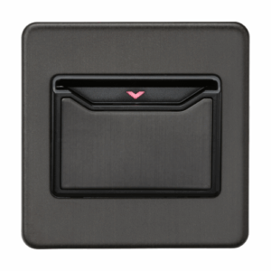 ML Accessories - Knightsbridge Smoked Bronze 32A 1G Key Card Switch (SFCARDSB)
