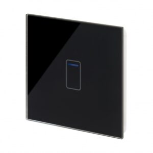 Retrotouch Crystal Touch Dimmer Switch 1G - Black (01432)
