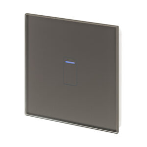 Retrotouch Crystal Touch Dimmer Switch 1G - Grey (01434)