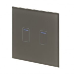 Retrotouch Crystal Touch Switch 2G - Grey (01414)