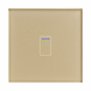 Retrotouch Crystal Touch Switch 240v 1G 2W (Brass) (01419)