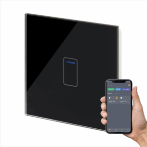 Crystal Touch - Retrotouch Crystal+ Touch WIFI Switch 1G - Black (01453)