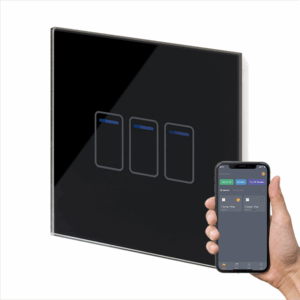 Crystal Touch - Retrotouch Crystal+ Touch WIFI Switch 3G - Black (01455)