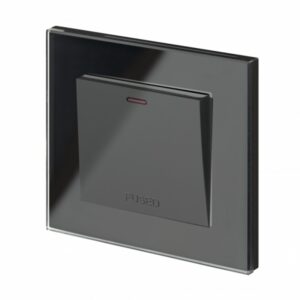 Retrotouch Crystal PG 13A DP Switched Fused Spur Black NEW