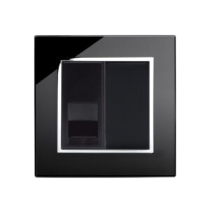 Retrotouch Crystal CT Telephone BT Master Socket Black