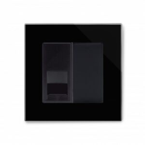 Retrotouch Crystal PG Telephone BT Master Socket Black