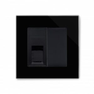 Retrotouch Crystal PG RJ11 Socket Black