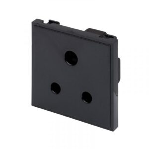 Retrotouch 5A Socket Module 50 x 50mm (Black)