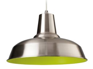 Ceiling Pendants - Firstlight Smart Pendant Brushed Steel (8623BSGN)