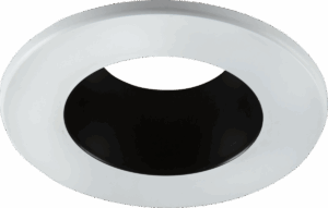 Accessories - Knightsbridge CyroLED Anti-Glare Bezel White with Black Baffle (CYRAGBZWB)
