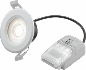 Integrated Downlights - Knightsbridge CyroLED Fixed Pack of 10 Fire Rated IP65 Downlight with 2 x Wattage and 4 x CCT (CYRFS10)
