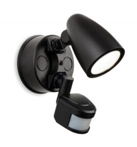 Firstlight Security LED Single Wall with PIR Black
