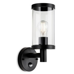 Wall Lighting - Firstlight Lucas Wall Light with PIR Black (4121BK)