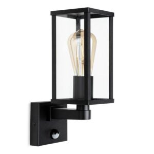 Wall Lighting - Firstlight Dakota Wall Light with PIR Black (4126BK)