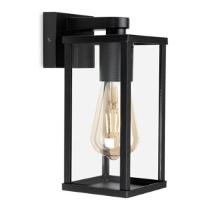 Wall Lighting - Firstlight Dakota Wall Light Downlight Black (4127BK)