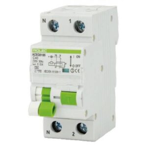 Rolec ACEQ0185 RCBO SP+N Type A 40A 30mA
