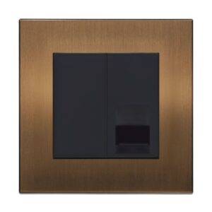 Retrotouch Aura BT Master Telephone Socket - Brushed Bronze