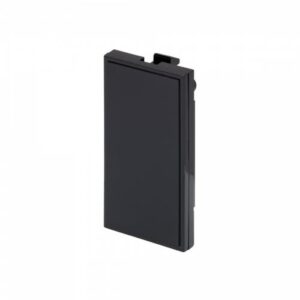 Retrotouch Blank Plate Module 25 x 50mm (Black)