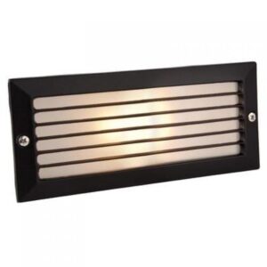 Firstlight Brick Light with Louvre Black