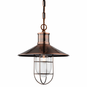 Ceiling Pendants - Firstlight Crescent Pendant Antique Copper (2306AC)