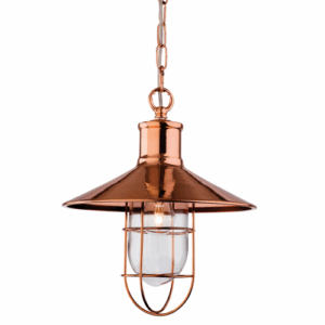 Ceiling Pendants - Firstlight Crescent Pendant Copper (2306CP)