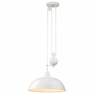 Ceiling Pendants - Firstlight Century Rise & Fall Pendant White (2309WH)