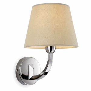 Wall Lighting - Firstlight Fairmont Single Wall Polished Stainless (2319PST)