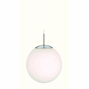 Ceiling Pendants - Firstlight Globe Pendant Brushed Steel (3303BS)