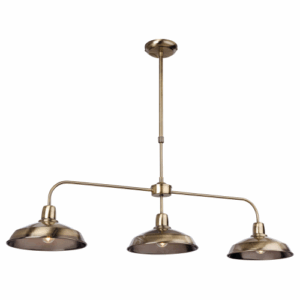 Ceiling Pendants - Firstlight Lounge Pendant Antique Brass (3407AB)