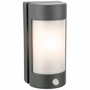 Wall Lighting - Firstlight Arena Wall Light with PIR Graphite (3427GP)