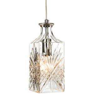 Firstlight Decanter 1 Light Pendant Chrome