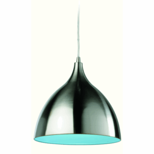 Ceiling Pendants - Firstlight Café Pendant Brushed Steel (5744BSBL)