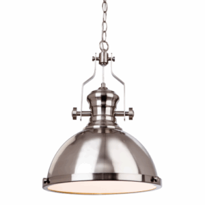 Ceiling Pendants - Firstlight Albion Pendant Brushed Steel (5909BS)