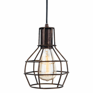 Ceiling Pendants - Firstlight Clipper Pendant Rustic Brown (5913RB)