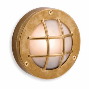 Firstlight Nautic Wall / Flush Ceiling Fitting Brass