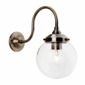 Firstlight Victoria Wall Light Antique Brass