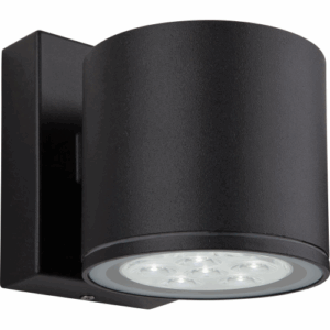 Up & Down Lights - Firstlight Vegas LED Single Wall Light Black (8084BK)