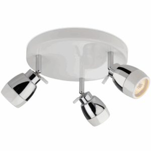 Firstlight Marine 3 Light Flush Ceiling Fitting White