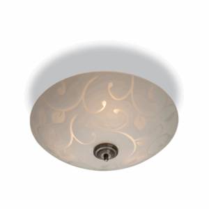Firstlight Sadie Semi Flush Ceiling Fitting Opal Glass