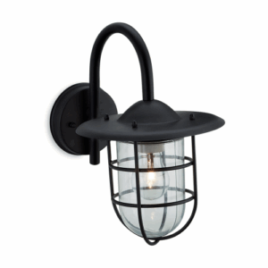 Wall Lighting - Firstlight Cage Wall Light Black (8352BK)