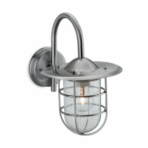 Wall Lighting - Firstlight Cage Wall Light Stainless Steel (8352ST)