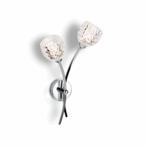 Wall Lighting - Firstlight Maple 2 Light Wall Chrome (8614CH)