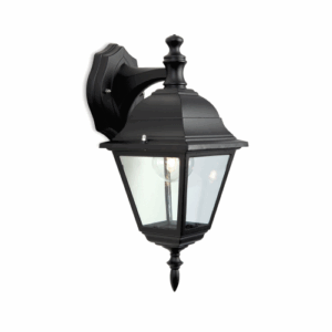 Lanterns - Firstlight 4 Panel Lantern Downlight Black (E201BK)