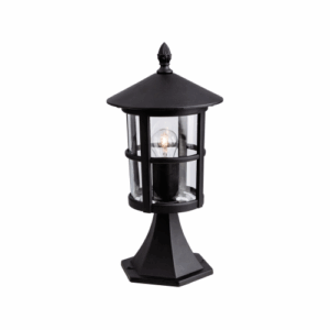 Lanterns - Firstlight Stratford Lantern Pillar Black (2357BK)